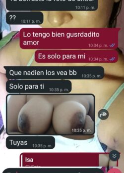 Mi primita adolescente me manda fotos de sus tetas 10