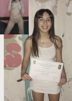 Pendejita de 18 años recien egresada manda fotitos 12