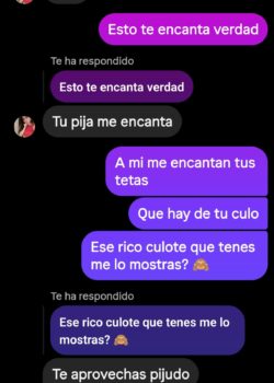 Chat filtrado de Melii putita de ig infiel- P1 8