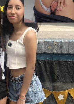 Martina pendeja trolita de 18 años nos muestra su conchita 12